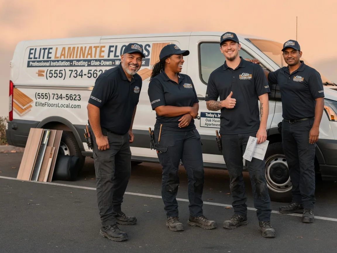 Laminate flooring installation company in Tyndall, SD